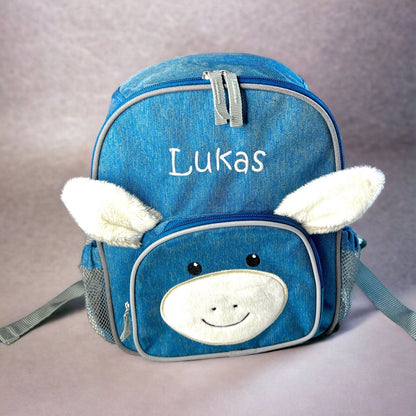 Funktions-Rucksack mit Name Sterntaler Emmi Esel oder Mabel Maus Kindergarten