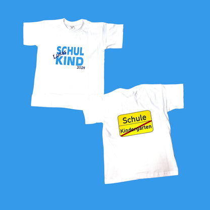 Schulkind T-Shirt mit Name und Jahreszahl