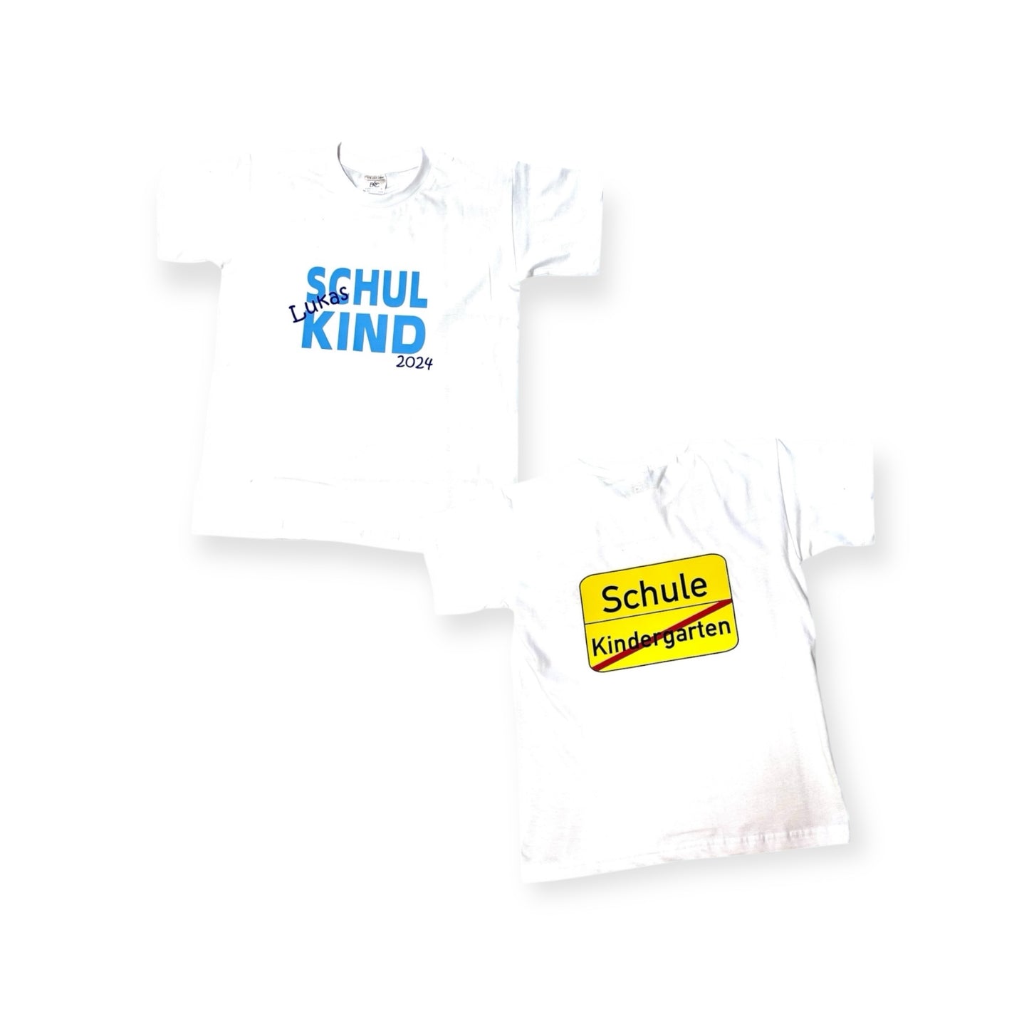 Schulkind T-Shirt mit Name und Jahreszahl